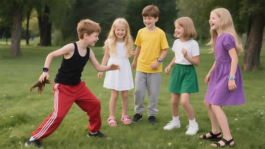 Unwind in the Wild: Screen-Free Weekend Fun with LAGENIO 4G Kids Watch K9 | Peace of Mind for Parents