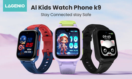 LAGENIO Launches Game-Changing World's Thinnest 4G AI Kids Watch Phone, Making Education and Safety thrive together